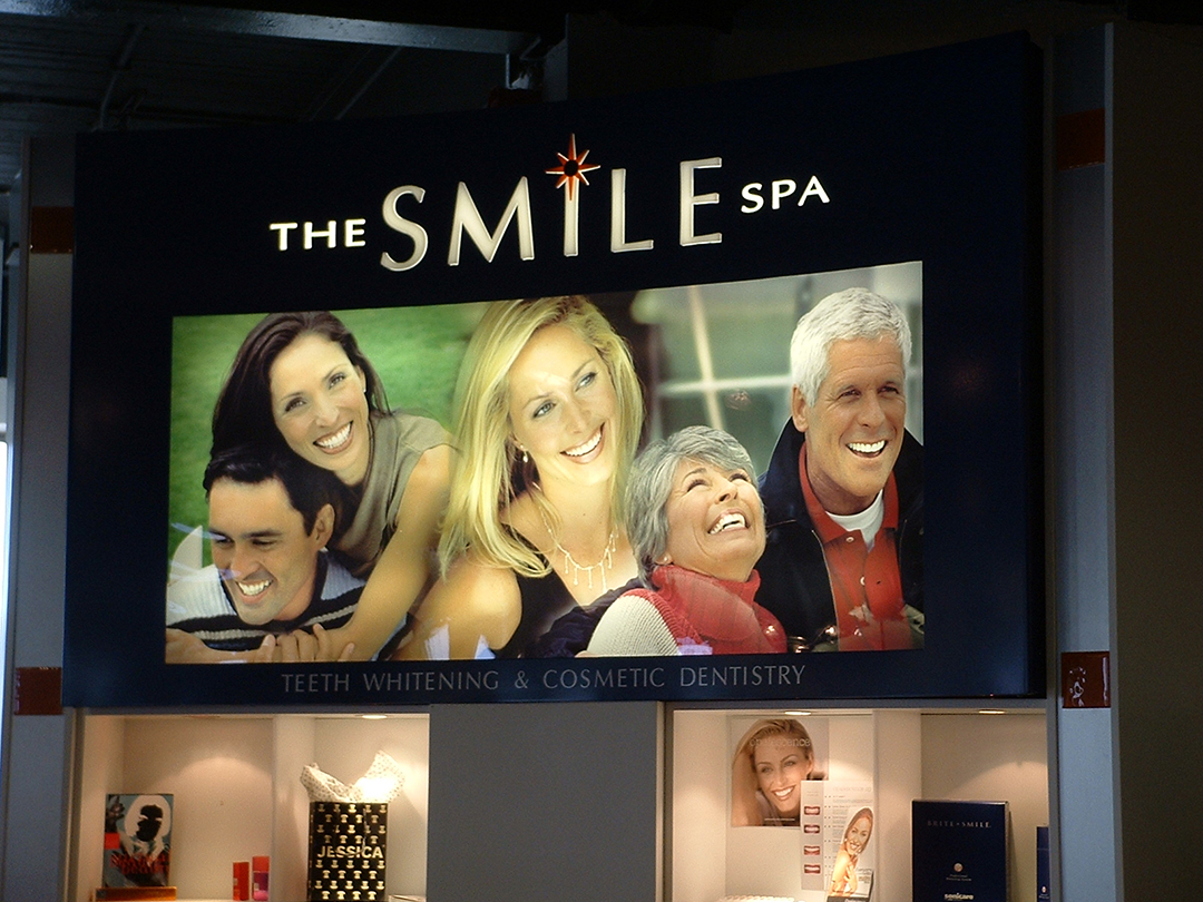 The Smile Spa wireframe